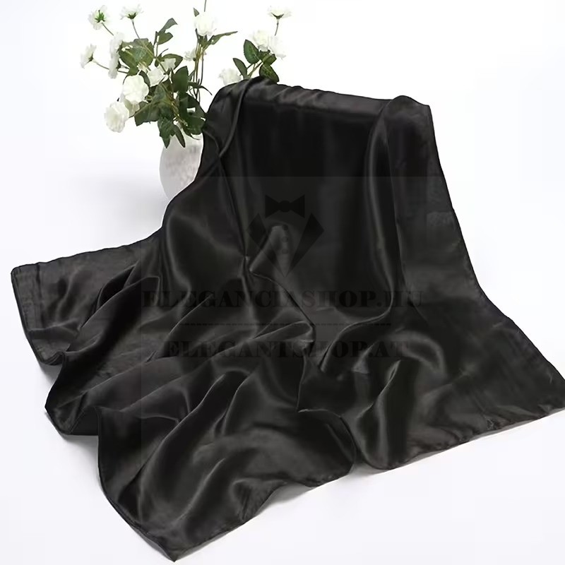            Szatén vékony női kendő - Óarany Női divatkendő és sál