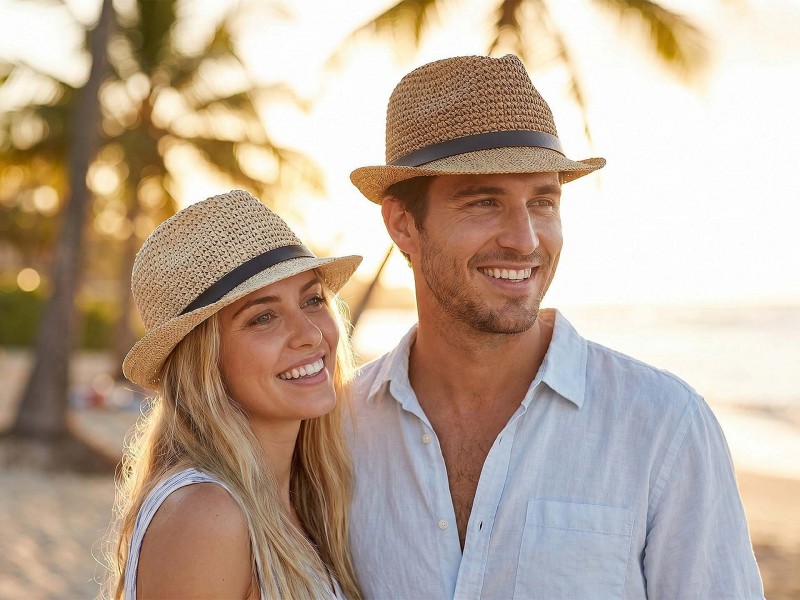 Unisex nyári szalmakalap - Ecru Női sapka,kesztyű,sál Unisex nyári szalmakalap - Ecru Női sapka,kesztyű,sál