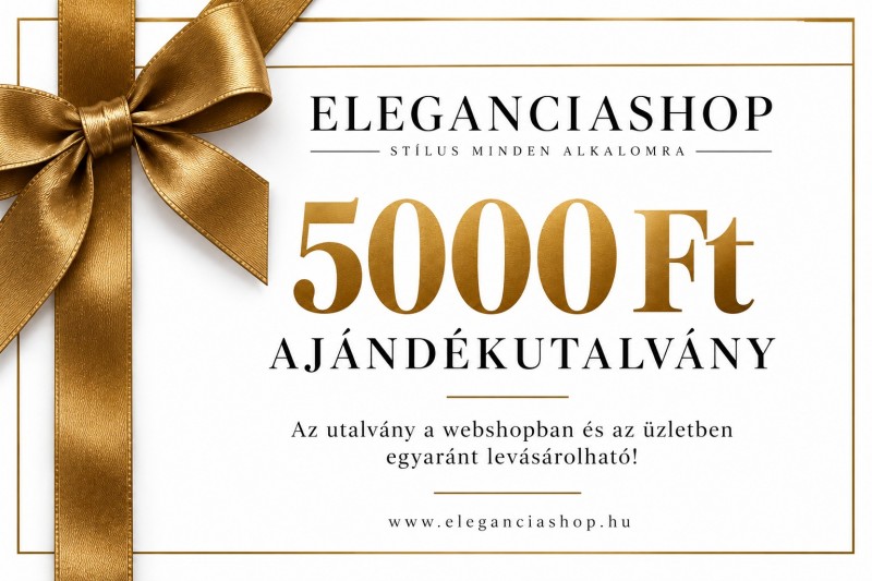 Ajándék utalvány - 5000 Ft