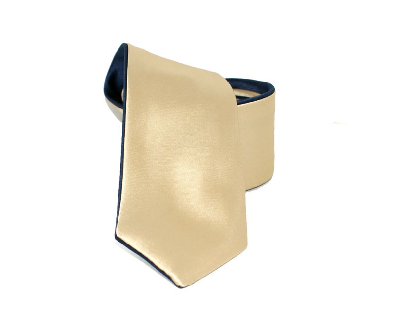 Goldenland 2in1 slim nyakkendő - Arany-sötétkék Goldenland 2in1 slim nyakkendő - Arany-sötétkék