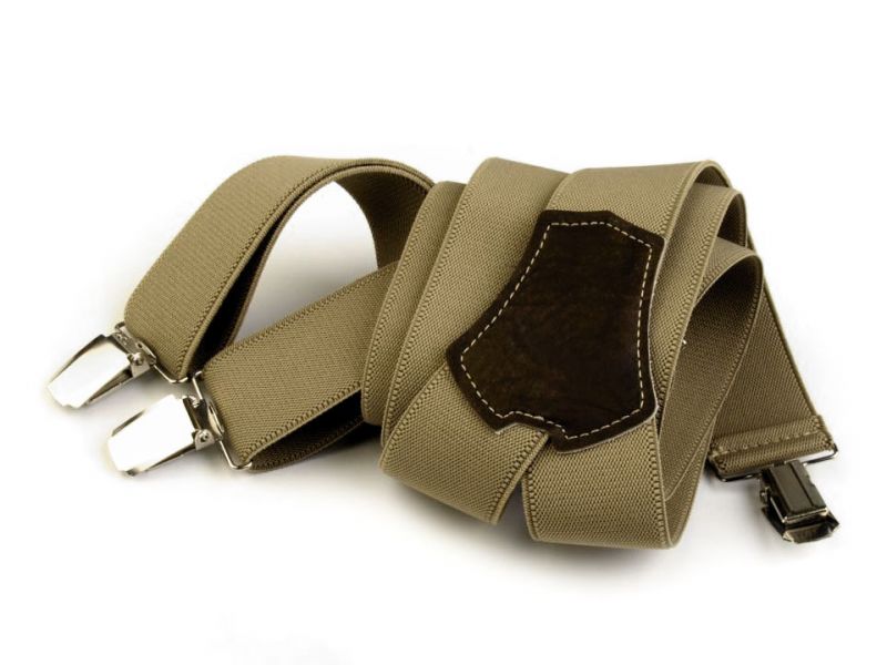Herren Hosenträger - Beige