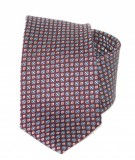 Exkluzív selyem nyakkendő - Bordó mintás Selyem nyakkendők