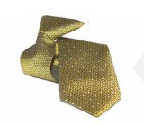 Gumis gyereknyakkendő  (mini)- Arany mintás Gyerek nyakkendők
