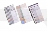     Zsebkendő szett világos színek - 6 db/csomag Pamut zsebkendő