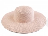 Női szalma kalap - Púder