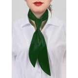 Zsorzsett női nyakkendő - Sötétzöld Női nyakkendők, csokornyakkendő