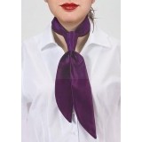 Zsorzsett női nyakkendő - Sötétlila Női nyakkendők, csokornyakkendő