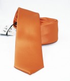                  NM slim szatén nyakkendő - Narancs