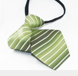   NM Állítható gyereknyakkendő - Zöld csíkos Gyerek nyakkendők