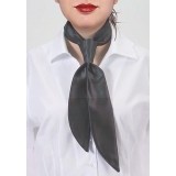 Zsorzsett női nyakkendő - Grafitszürke