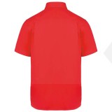 Comfort fitt r.u férfi ing -  Piros Egyszínű ing