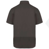 Comfort fitt r.u férfi ing - Sötétszürke Egyszínű ing