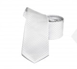                    NM slim szövött nyakkendő - Halvány ezüst