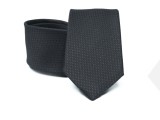        Prémium selyem nyakkendő - Fekete aprómintás Aprómintás nyakkendő