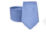        Prémium selyem nyakkendő - Égszínkék aprópöttyös Aprómintás nyakkendő