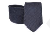        Prémium selyem nyakkendő - Sötétkék csíkos Csíkos nyakkendő