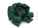            Szatén virág - 6,5 cm Kitűzők, Brossok