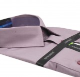      Newsmen bambusz elasztikus h.u slim ing - Lazac Egyszínű ing