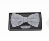      NM Díszdobozos mintás csokornyakkendő szett - Szürke mintás