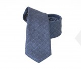                   NM slim szövött nyakkendő - Sötétkék aprómintás Aprómintás nyakkendő