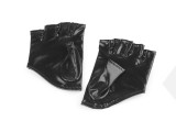  Újjatlan kesztyű latex imitáció Női kesztyű, téli sál