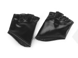  Újjatlan kesztyű latex imitáció Női kesztyű, téli sál