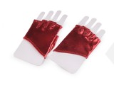  Újjatlan kesztyű latex imitáció Női kesztyű, téli sál
