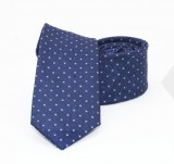               Goldenland slim nyakkendő - Kék aprómintás Aprómintás nyakkendő