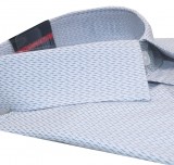                              NM h.u normál fit elasztikus ing - Halványkék mintás Hosszúujjú ing