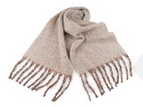 Téli sál rojtokkal Női divatkendő és sál