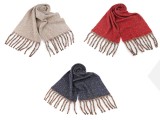 Téli sál rojtokkal Női divatkendő és sál