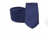   Prémium slim nyakkendő - Sötétkék