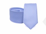    Prémium slim nyakkendő - Világoskék Aprómintás nyakkendő
