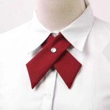   Női keresztnyakkendő - Bordó