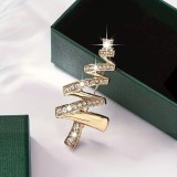                                                             Strassz karácsonyfa bross Kitűzők, Brossok