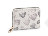 Női pénztárca szív - 9x11 cm