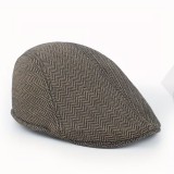                            Golf férfi sapka - Barna halszálkás