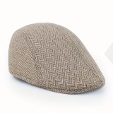                            Golf férfi sapka - Drapp halszálkás