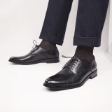                            Marhabőr férfi cipő - Fekete Férfi cipő