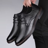                            Marhabőr férfi cipő - Fekete Férfi cipő