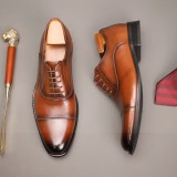                            Marhabőr férfi cipő - Caramell Férfi cipő