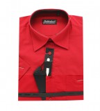   Goldenland rövidujjú ing - Piros