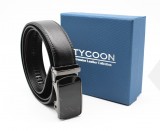                      Tycoon férfi bőr öv díszdobozban - Fekete