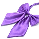 Szatén női csokornyakkendő - Lila Női nyakkendők, csokornyakkendő