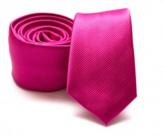    Prémium slim nyakkendő - Pink Egyszínű nyakkendő