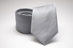    Prémium nyakkendő - Ezüstszürke Egyszínű nyakkendő