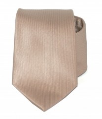 Goldenland slim nyakkendő - Drapp Egyszínű nyakkendő