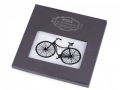      Ajándék zsebkendő szett  díszdobozban - Bicikli Pamut zsebkendő