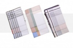     Zsebkendő szett világos színek - 6 db/csomag 