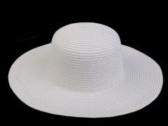    Női szalma kalap - Fehér Női kalap, sapka